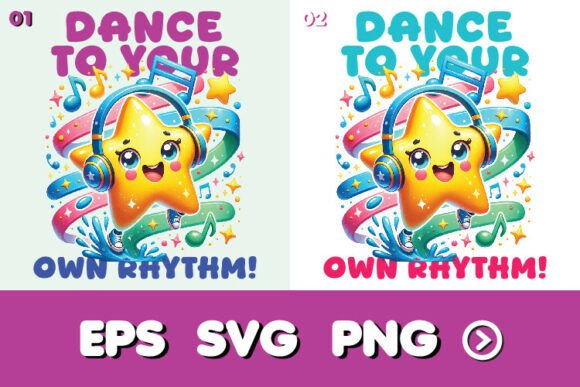 A Designer's Review: The Dance to Your Rhythm Star Graphics