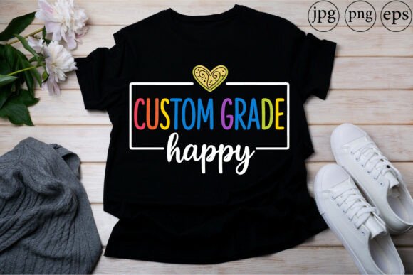 A Professional Review of the Happy Rainbow Heart Graphics for T-Shirt Designs
