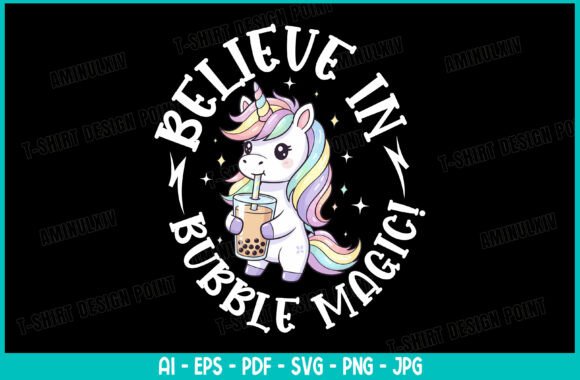 A Professional Review of the Unicorn Boba Tea T-shirt Graphic