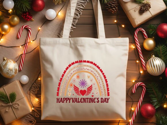 Evaluating the Happy Valentine’s Day Rainbow Graphic for Local Branding