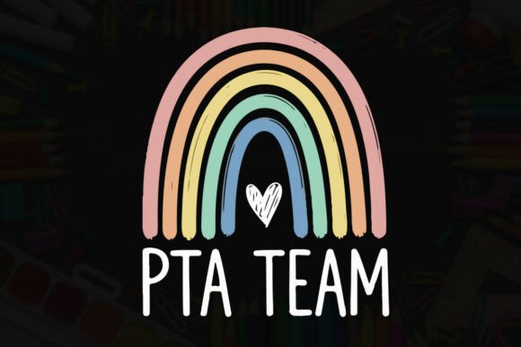 Pastel Rainbow Teacher T-Shirt Design: Graphics for Educator Merch