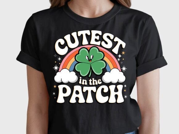 Reviewing the Cute Shamrock Rainbow Graphic for Product Creation