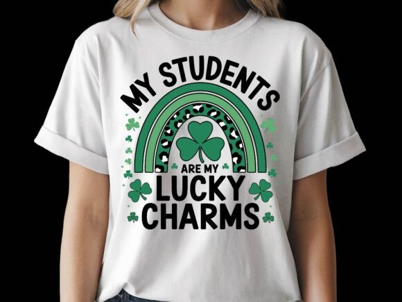 St. Patrick's Day Lucky Teacher Rainbow Embroidery Review