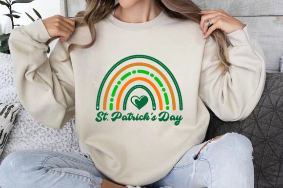 Testing St. Patrick's Day Rainbow Graphics for T-Shirt Designs
