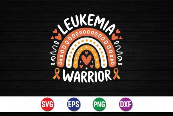 The Leukemia Warrior Rainbow SVG: A Graphic Designer's Review for T-Shirt and Campaign Visuals